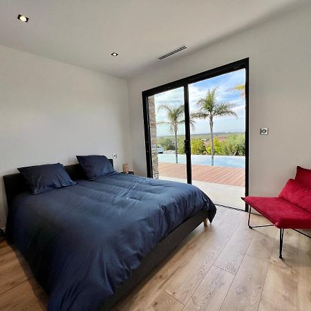 Villa D'Exception Avec Piscine A Debordement - Vue Panoramique Saint-Nazaire  外观 照片