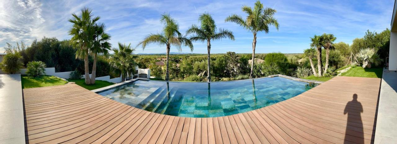 Villa D'Exception Avec Piscine A Debordement - Vue Panoramique Saint-Nazaire  外观 照片
